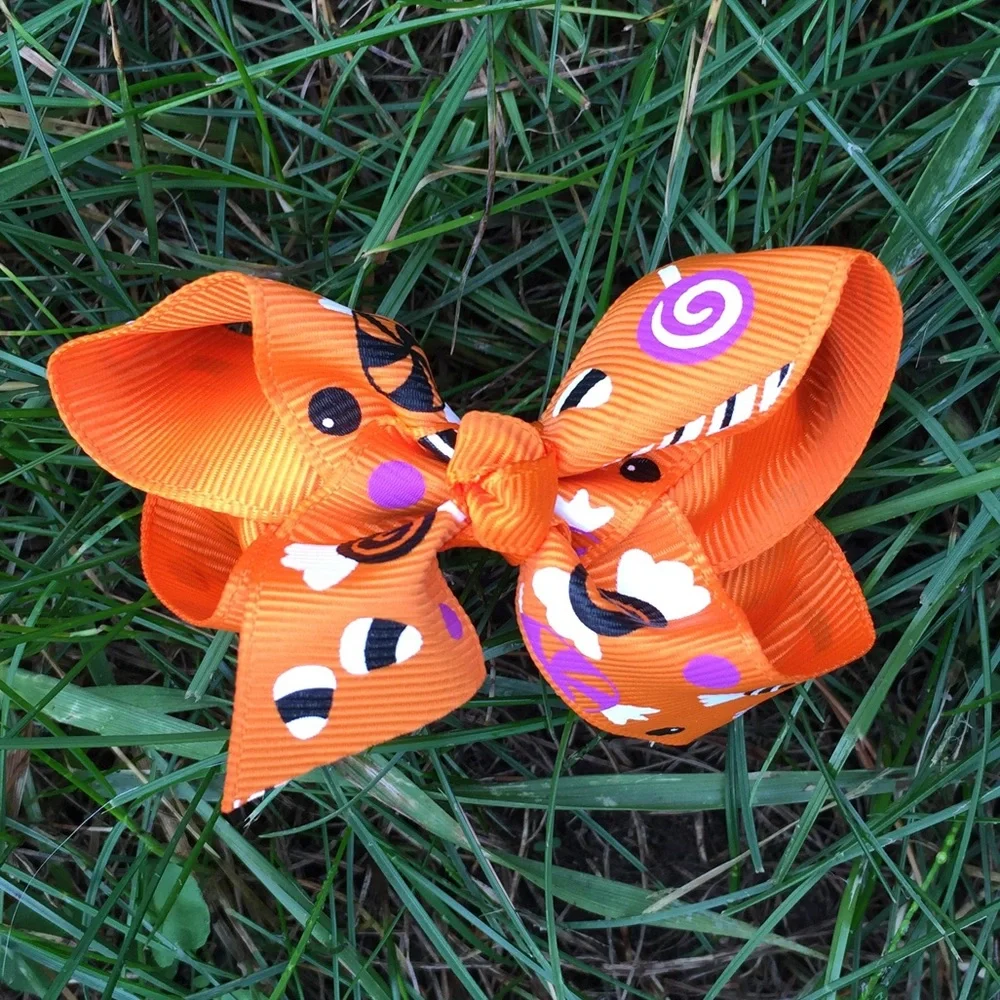 Girls Halloween‎ Hair Bow